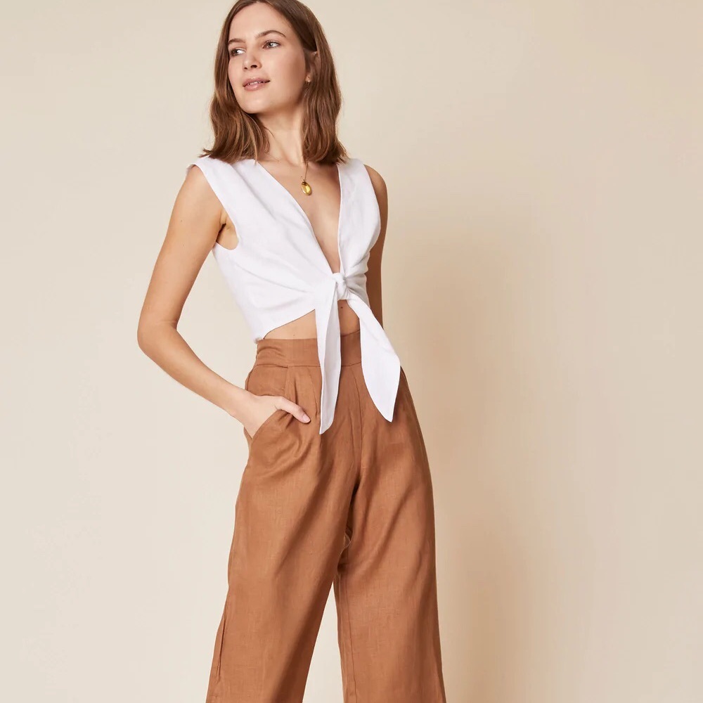 Whimsy & Row Valentina shirt in White